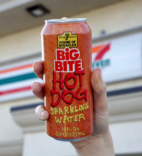 7-Eleven Hot Dog Sparkling Water