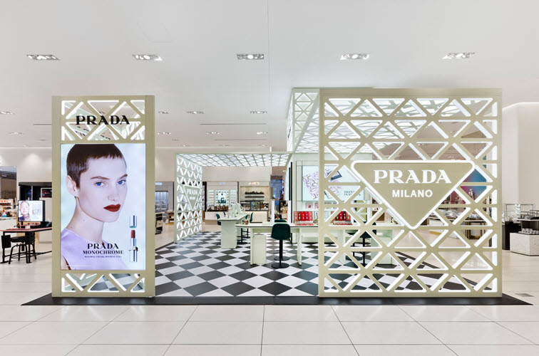 Nordstrom Prada Beauty Popup