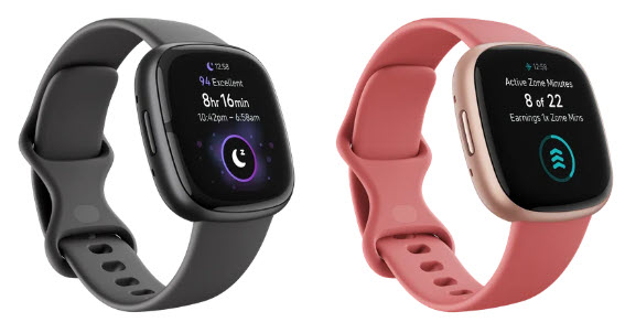 Fitbit Sense 2 and Versa 4