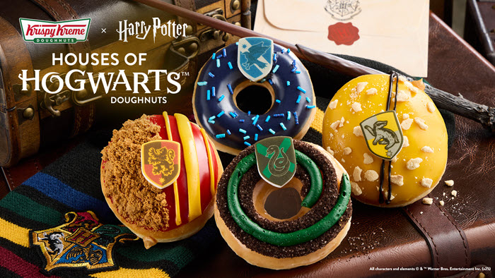 Krispy Kreme Hogwarts Doughnuts