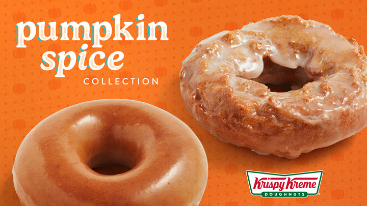 Krispy Kreme Pumpkin Spice Doughnut